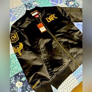 LAFC Mitchell & Ness satin jacket